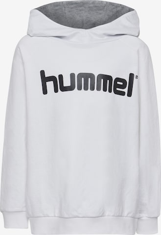 Hummel Athletic Sweatshirt in White: front