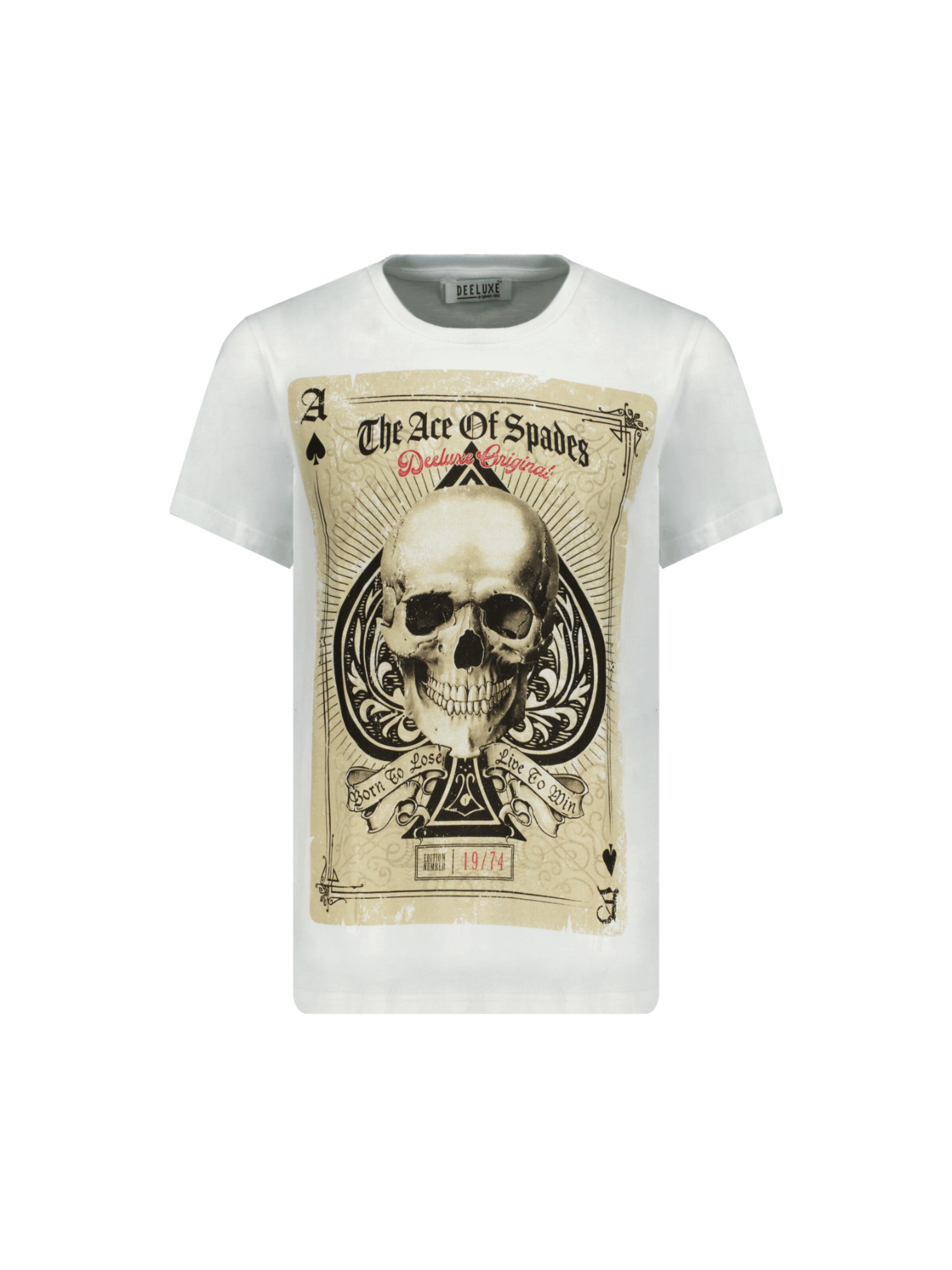 Deeluxe Shirt 'Ace' in White: front