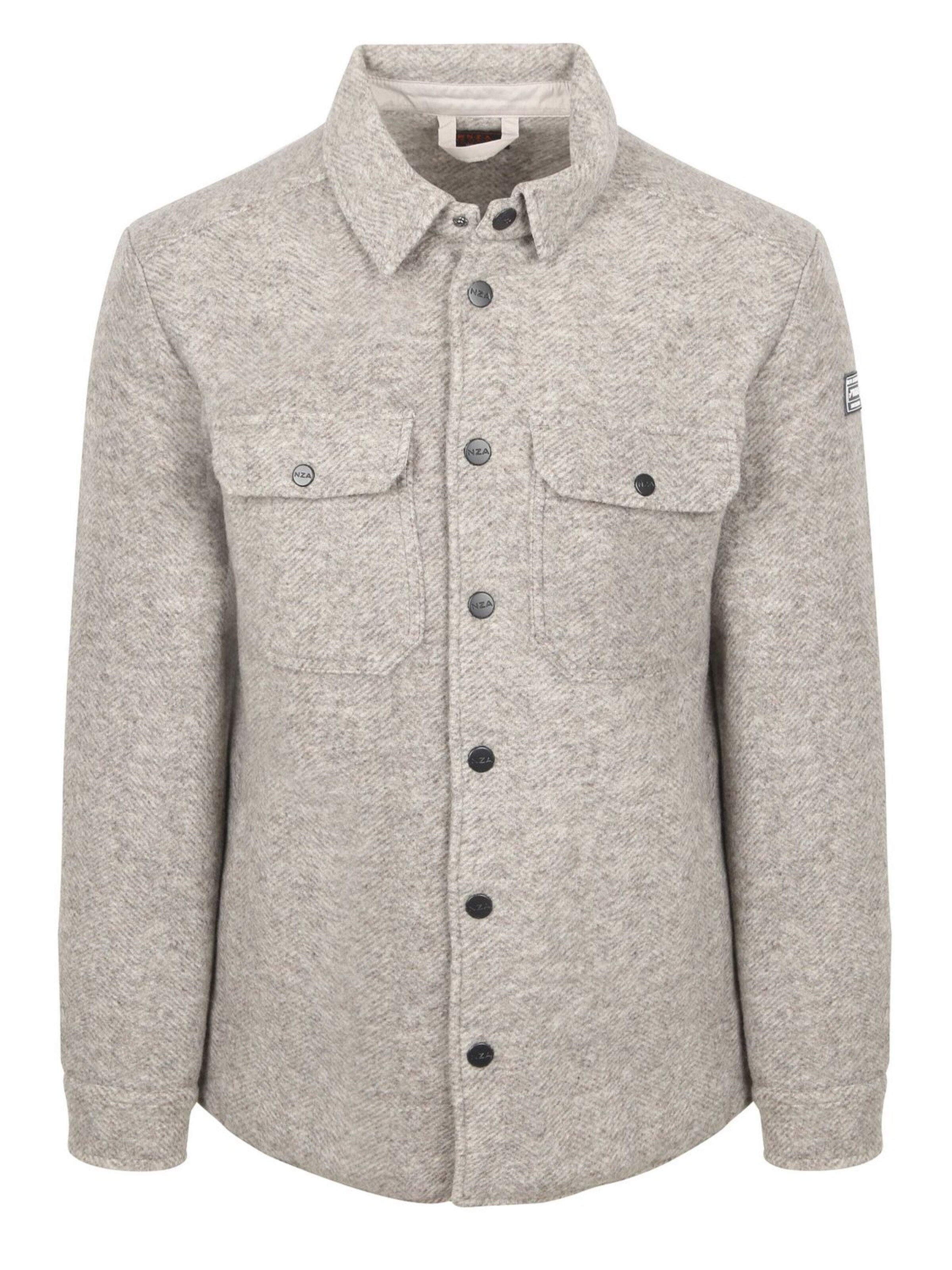 NZA New Zealand Auckland Knit cardigan 'Willow' in Grey: front