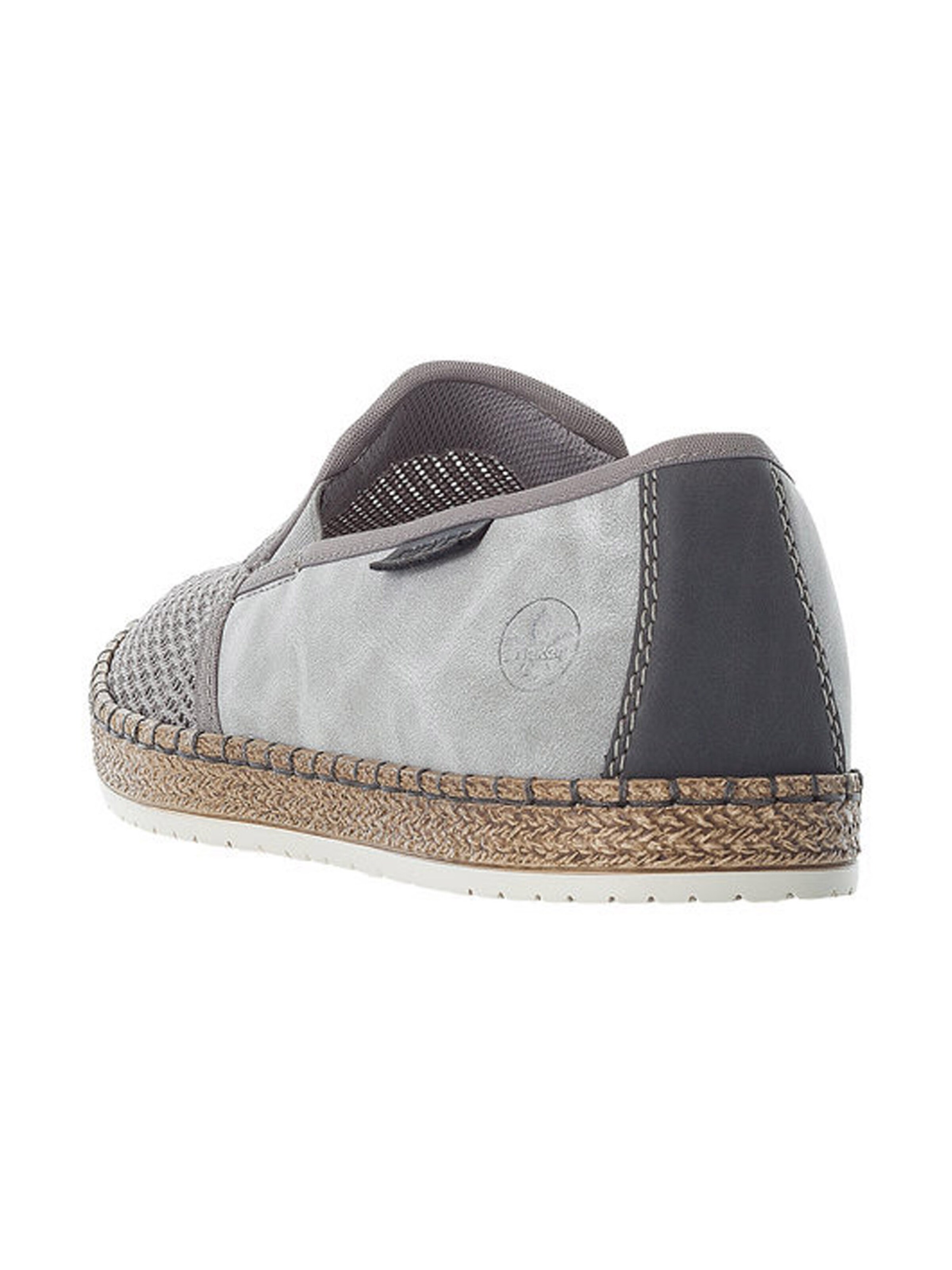 Rieker Espadrilles 'Namur' in Grau