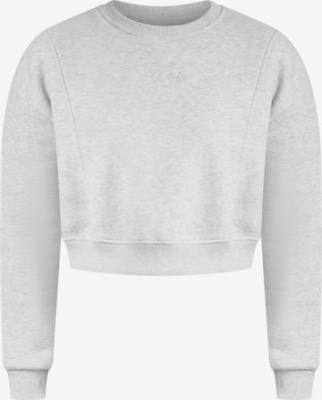 Smilodox Sweatshirt 'Siana' in Grau: Vorderseite