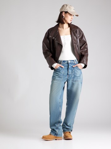 Miss Selfridge Tričkové body – béžová