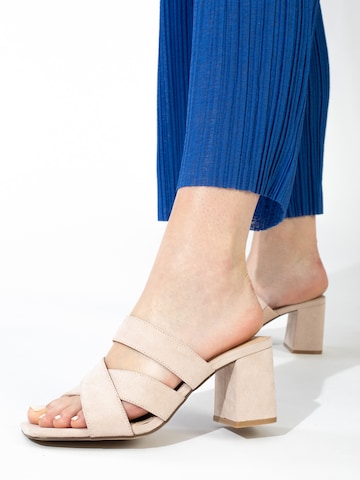 Celena Mule 'Connie' in Beige