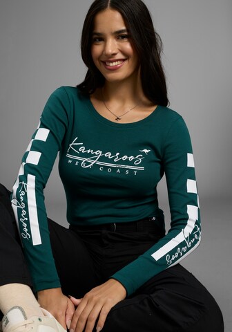 KangaROOS Shirt in Green