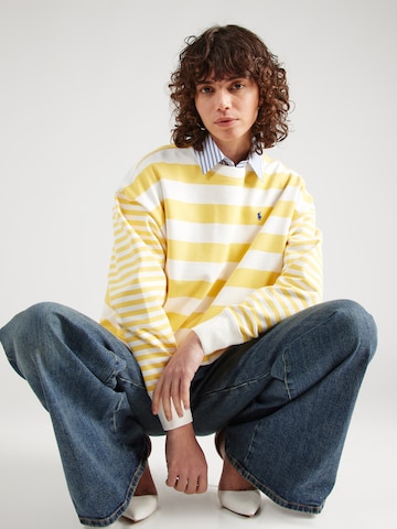 Bluză de molton de la Polo Ralph Lauren pe galben