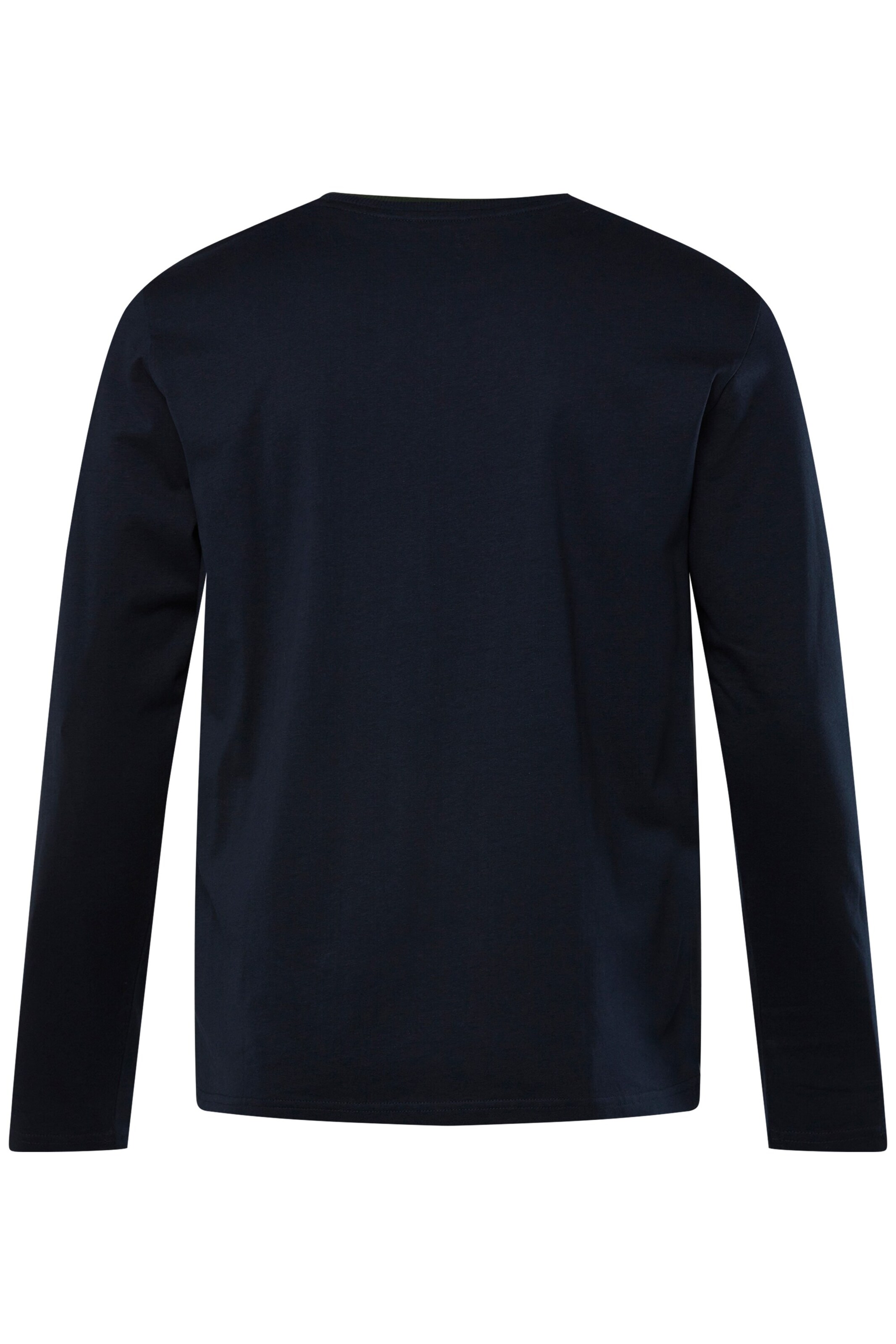 Men Plus Shirt in Black