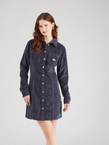 Tommy Jeans Kleid 'TJW' in Blau: Vorderseite