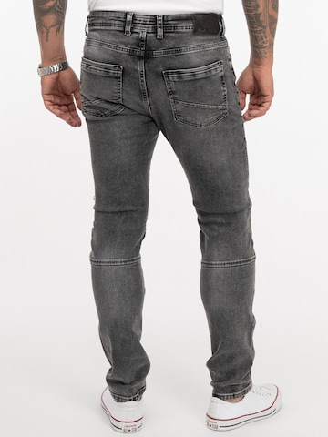 Rock Creek Slimfit Jeans in Grau