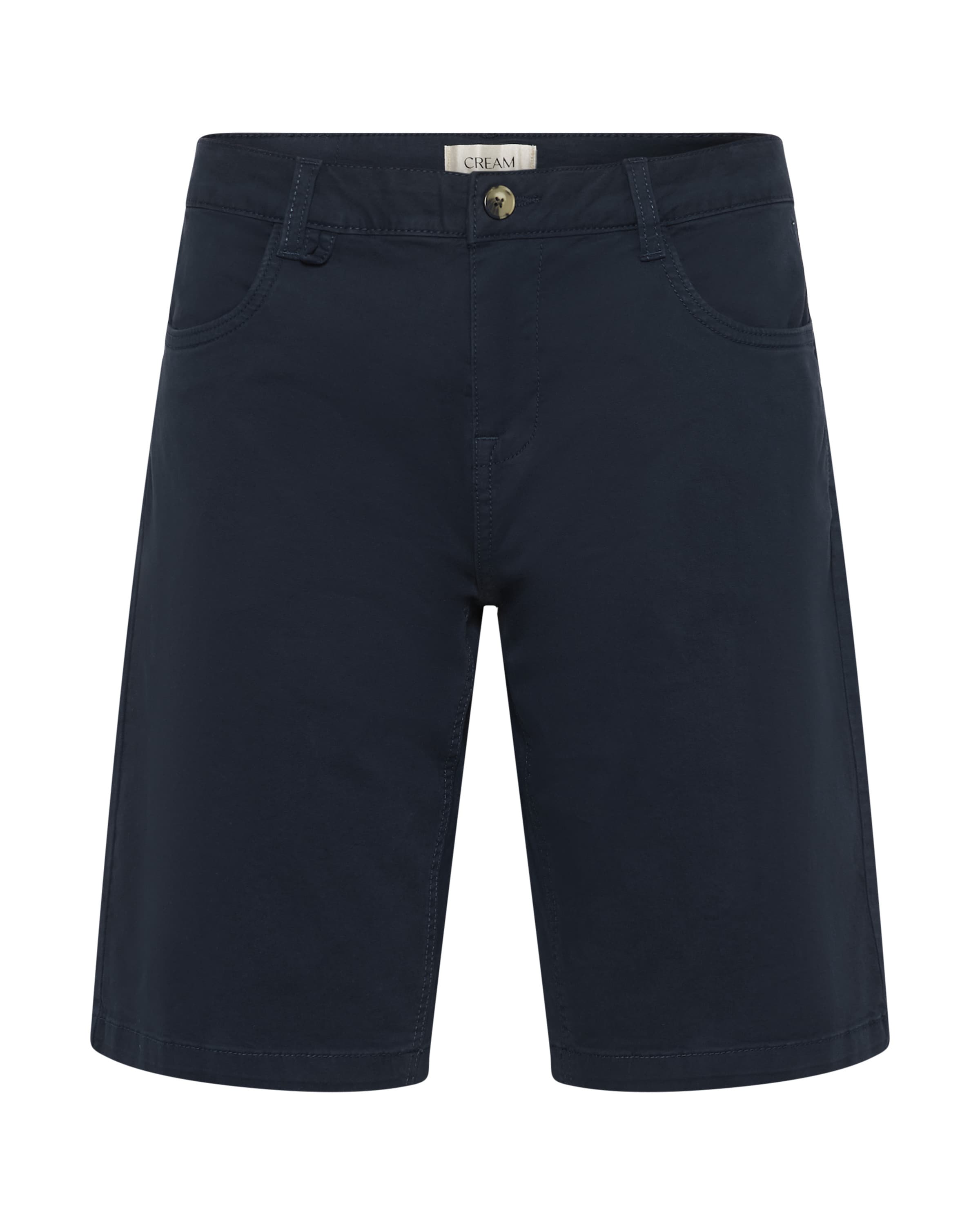 Cream Kalhoty 'CRBerta Twill' – modrá: přední strana