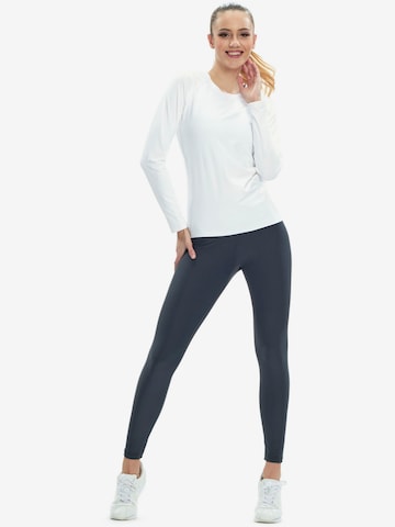 Skinny Pantalon de sport 'AEL112C' Winshape en gris