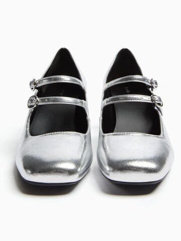 Bershka Pumps i silver