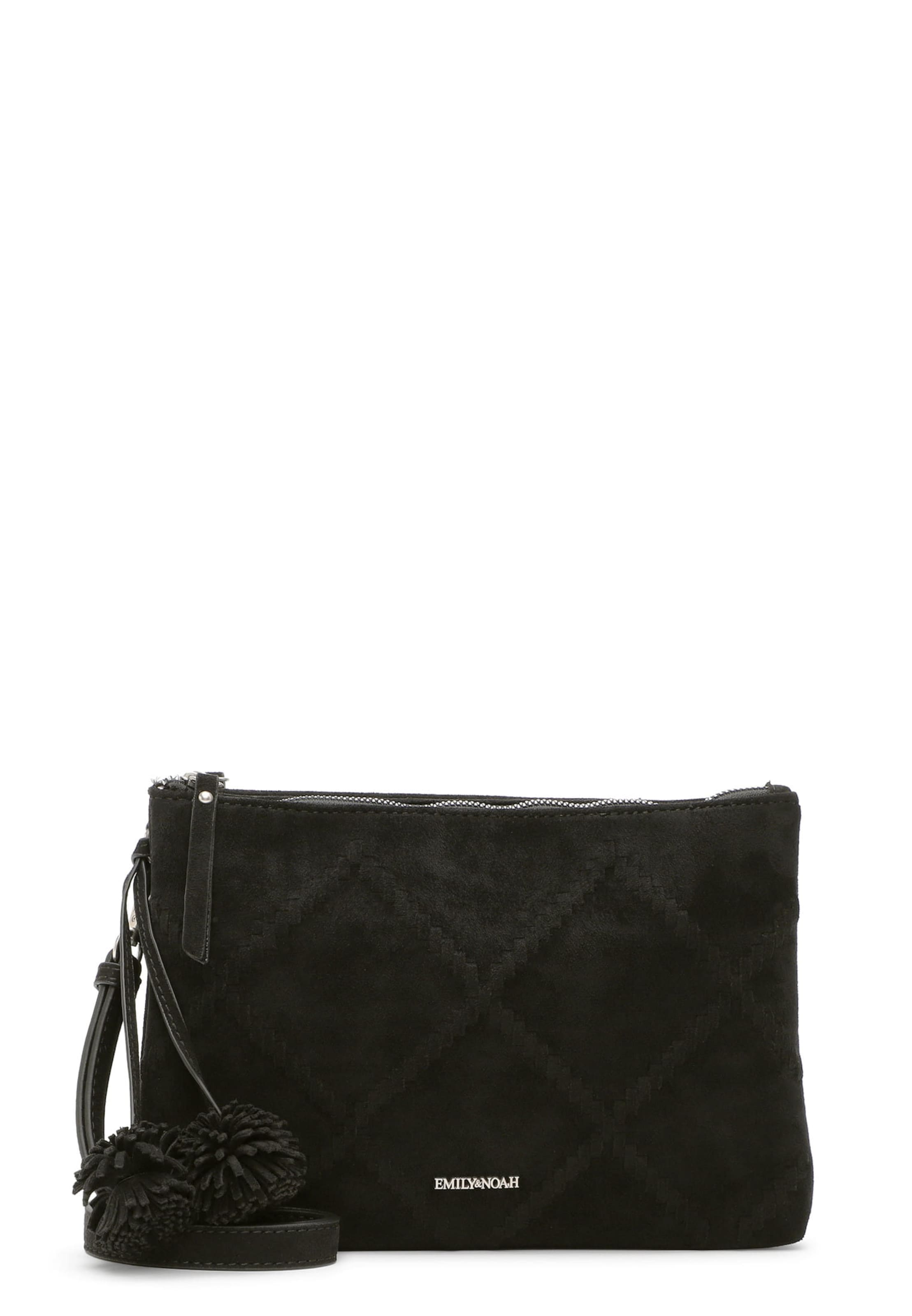 Borsa a spalla di Emily & Noah in nero: frontale