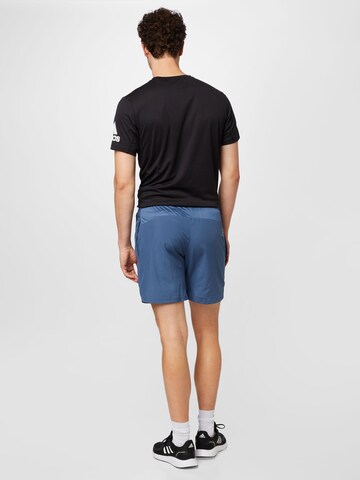 ADIDAS SPORTSWEAR Regularen Športne hlače 'RUN IT' | modra barva