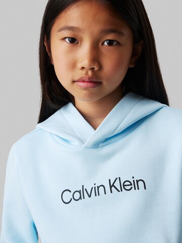 Calvin Klein Jeans Sweatshirt in Blauw