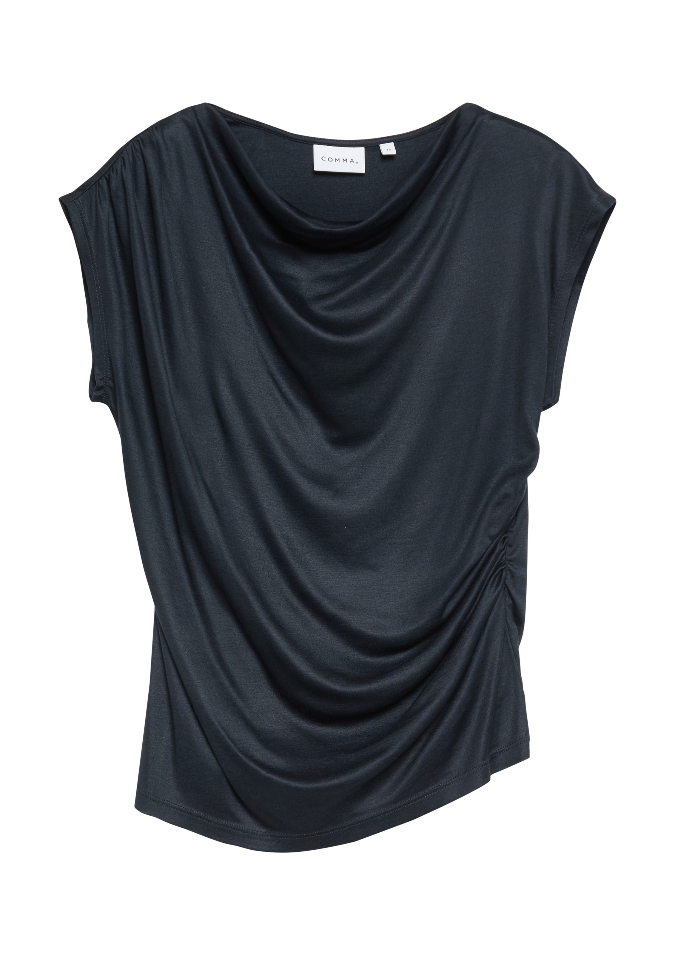 COMMA T-Shirt in Blau: Vorderseite