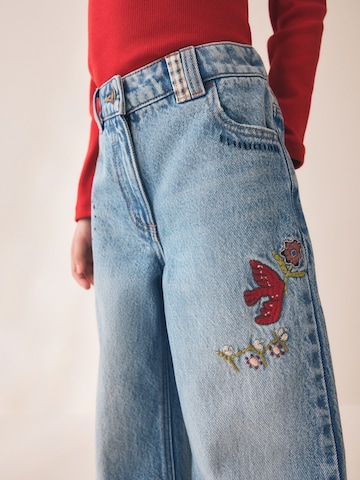 Next Wide leg Jeans in Blauw