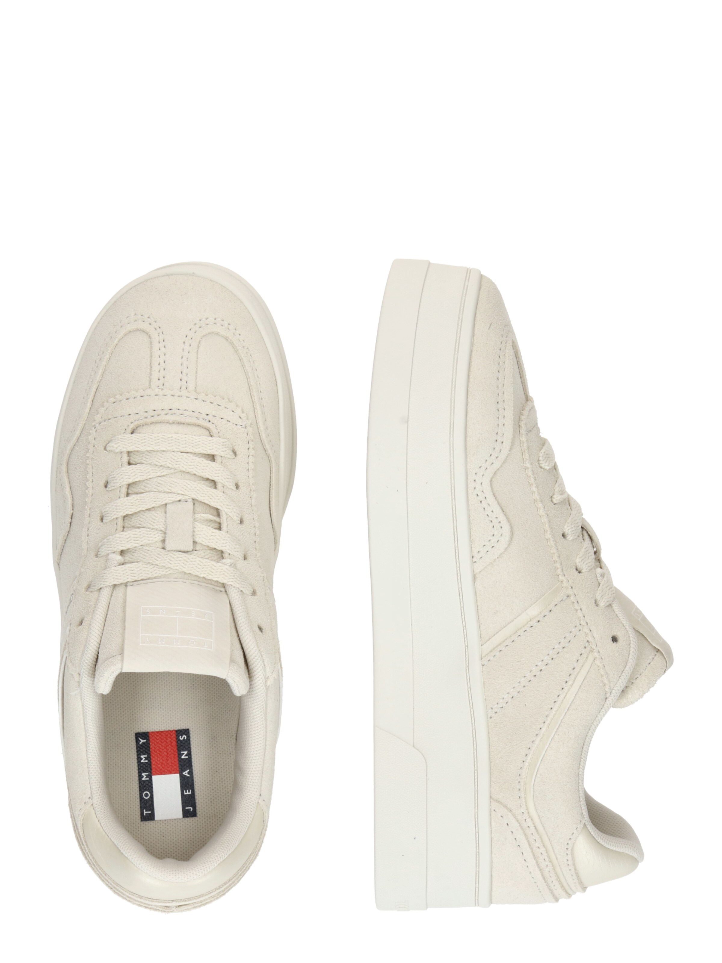 Baskets basses 'The Greenwich' Tommy Jeans en beige