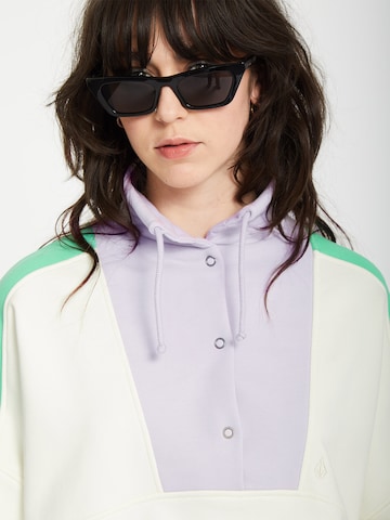 Volcom Sweatshirt 'Reetrostone' in Beige