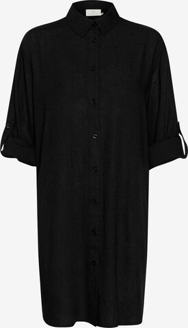 Kaffe Shirt Dress 'Milia' in Black: front