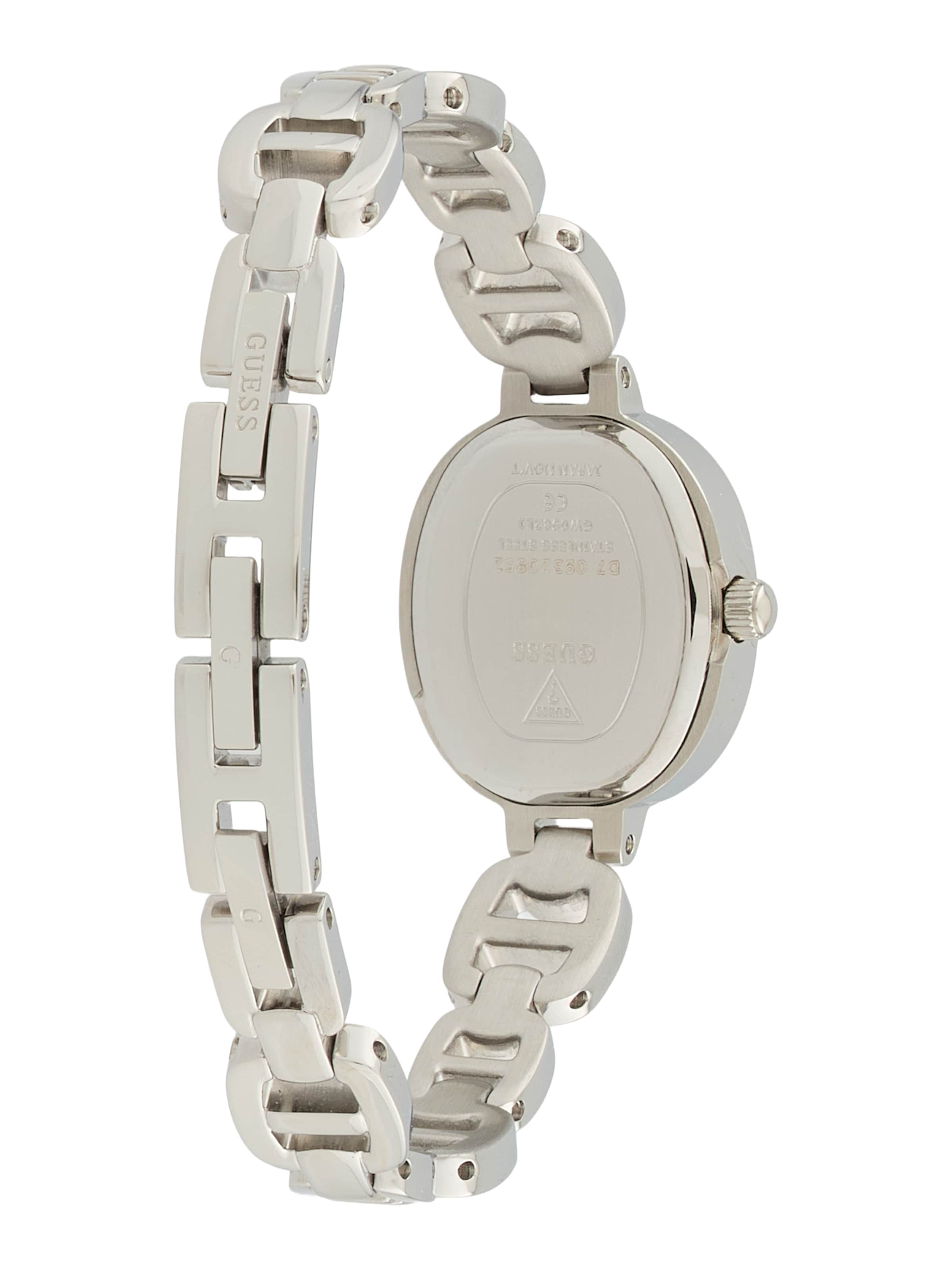 GUESS Аналоговые часы 'VIVIAN' в Серебристый