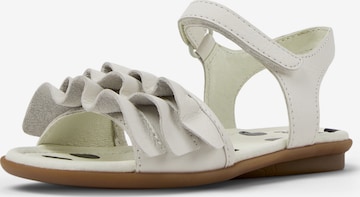 CAMPER Sandalen ' Right Kids Twins ' in Wit: voorkant