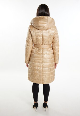 faina Χειμερινό παλτό σε μπεζ