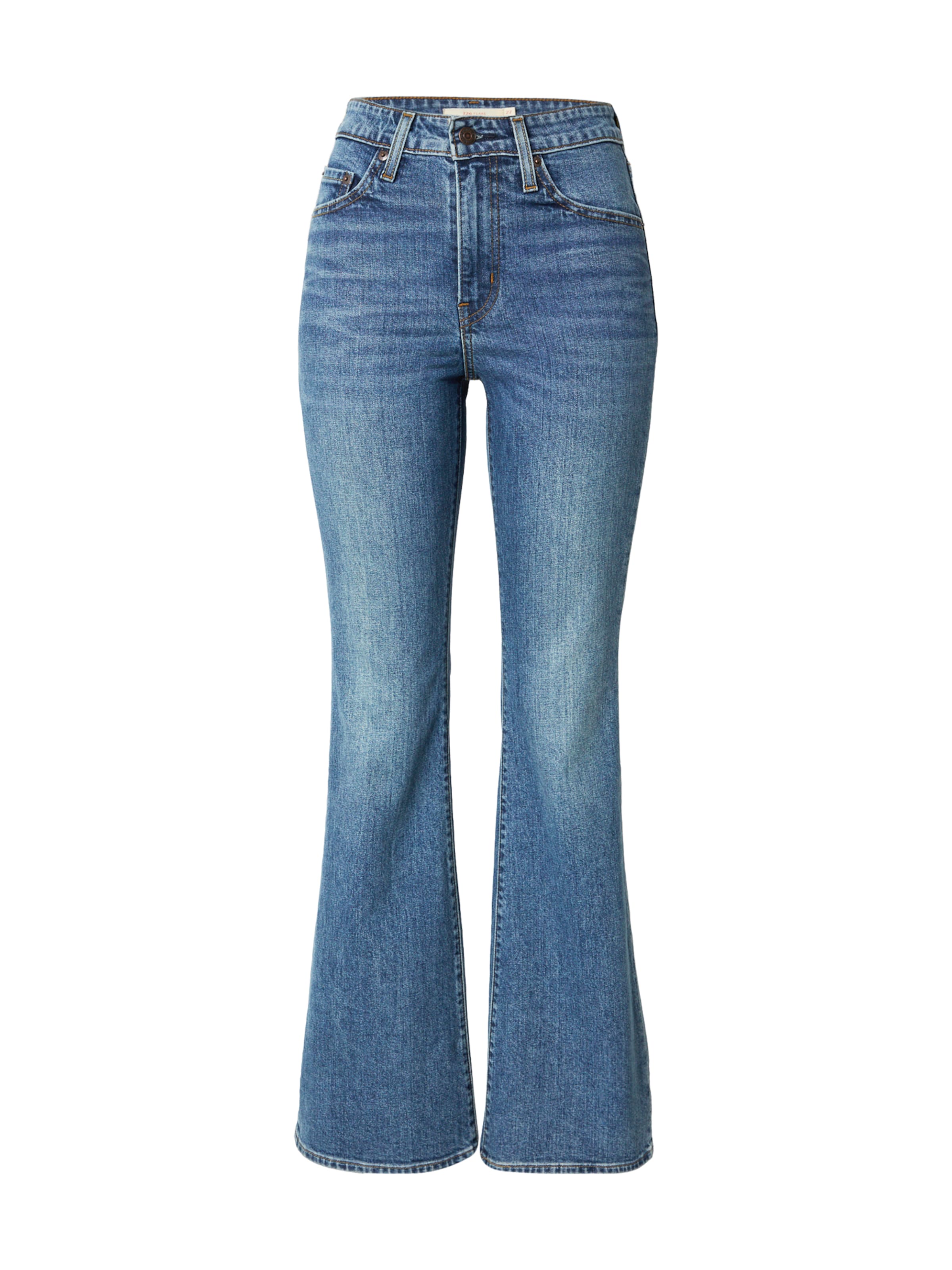 LEVI'S ® Flared Jeans '726' i blå: framsida