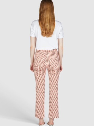 MARC AUREL Flared Pants in Beige