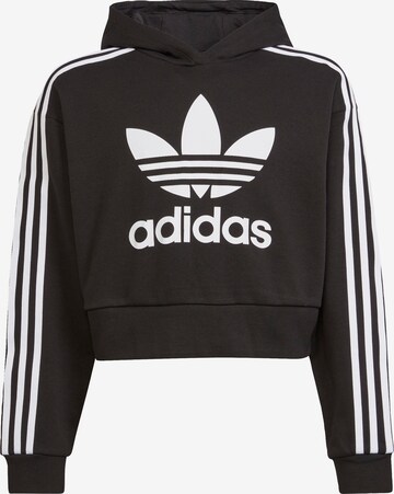 ADIDAS ORIGINALS Sweatshirt 'Adicolor ' in Zwart: voorkant