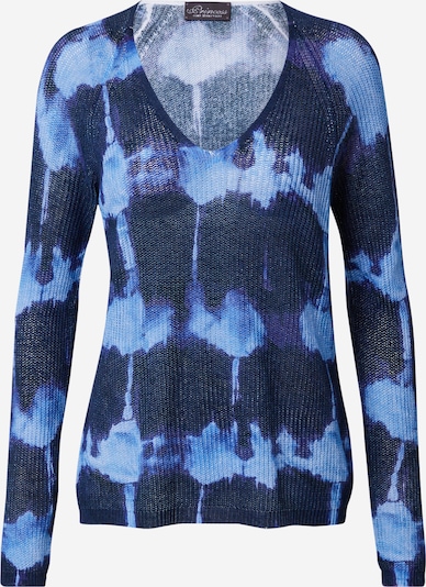 PRINCESS GOES HOLLYWOOD Pullover in marine / neonblau / helllila, Produktansicht