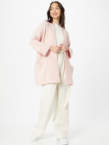 Y.A.S Knit Cardigan 'Sudana' in Pink