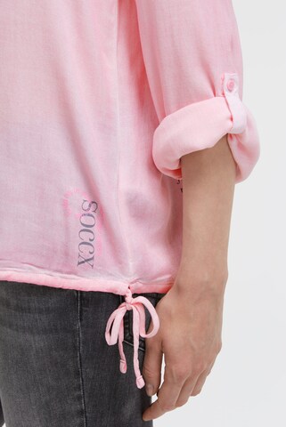 Soccx Blouse in Pink