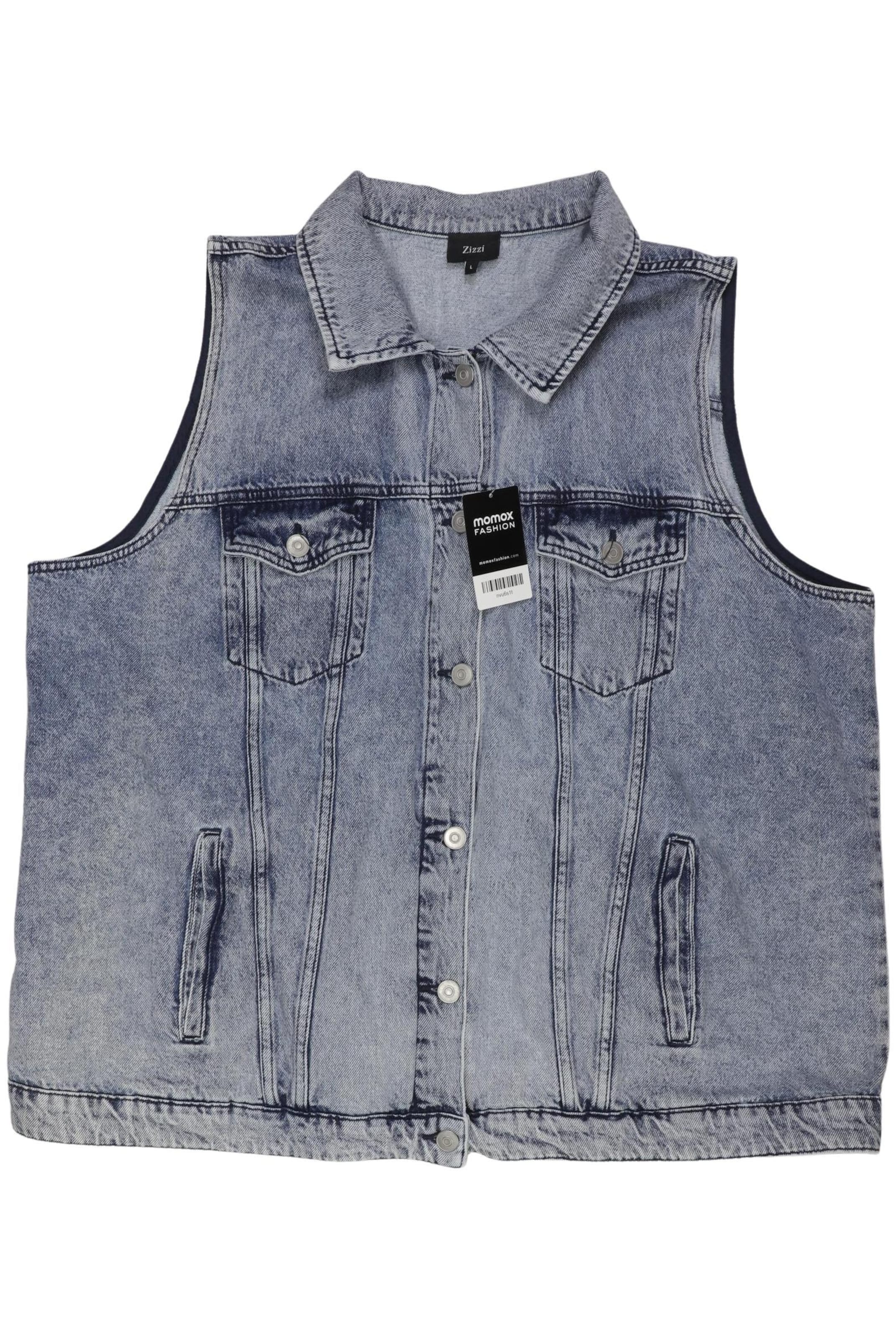 Zizzi Vest in L in Blue: front