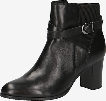 CAPRICE Stiefelette in Schwarz: Vorderseite