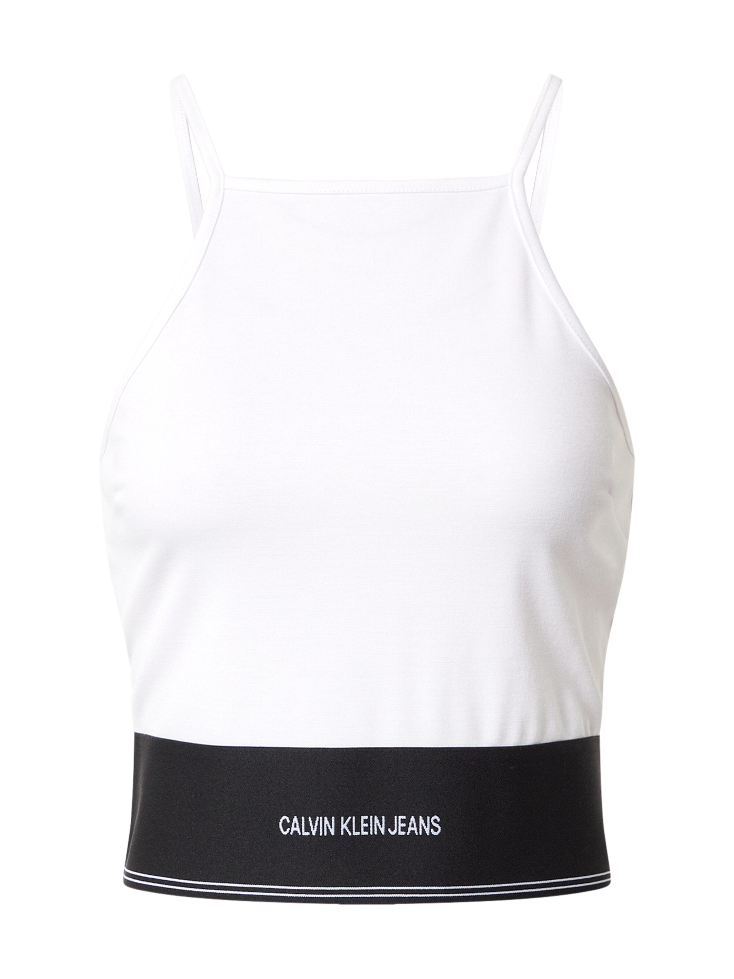 Frauen Shirts & Tops Calvin Klein Jeans Top in Weiß - KP60238