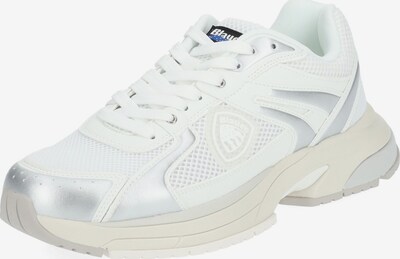 Blauer.USA Sneakers laag in de kleur Zilver / Wit, Productweergave