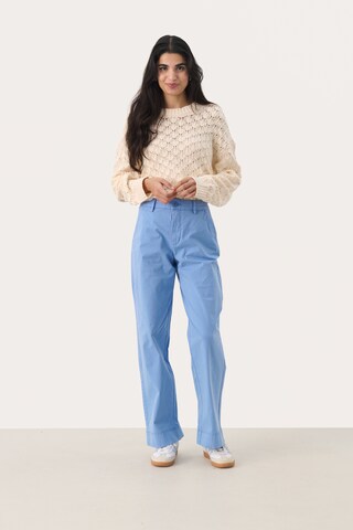 Wide Leg Pantalon 'Belme' Part Two en bleu