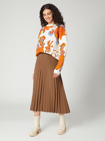 Guido Maria Kretschmer Women Skirt 'Stina' in Brown