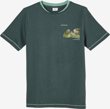 s.Oliver Shirt in Green: front