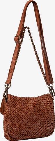 Sac bandoulière IZIA en marron