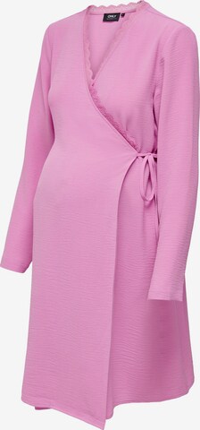 Only Maternity Dress 'Mette' in Pink: front