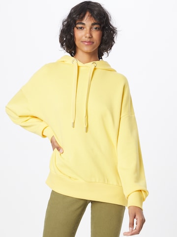 Rich & Royal Sweatshirt 'Felpa' in Yellow: front