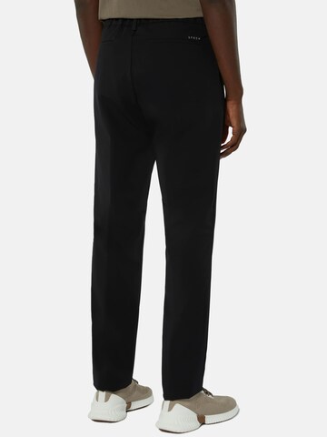 Regular Pantalon à pince Boggi Milano en noir