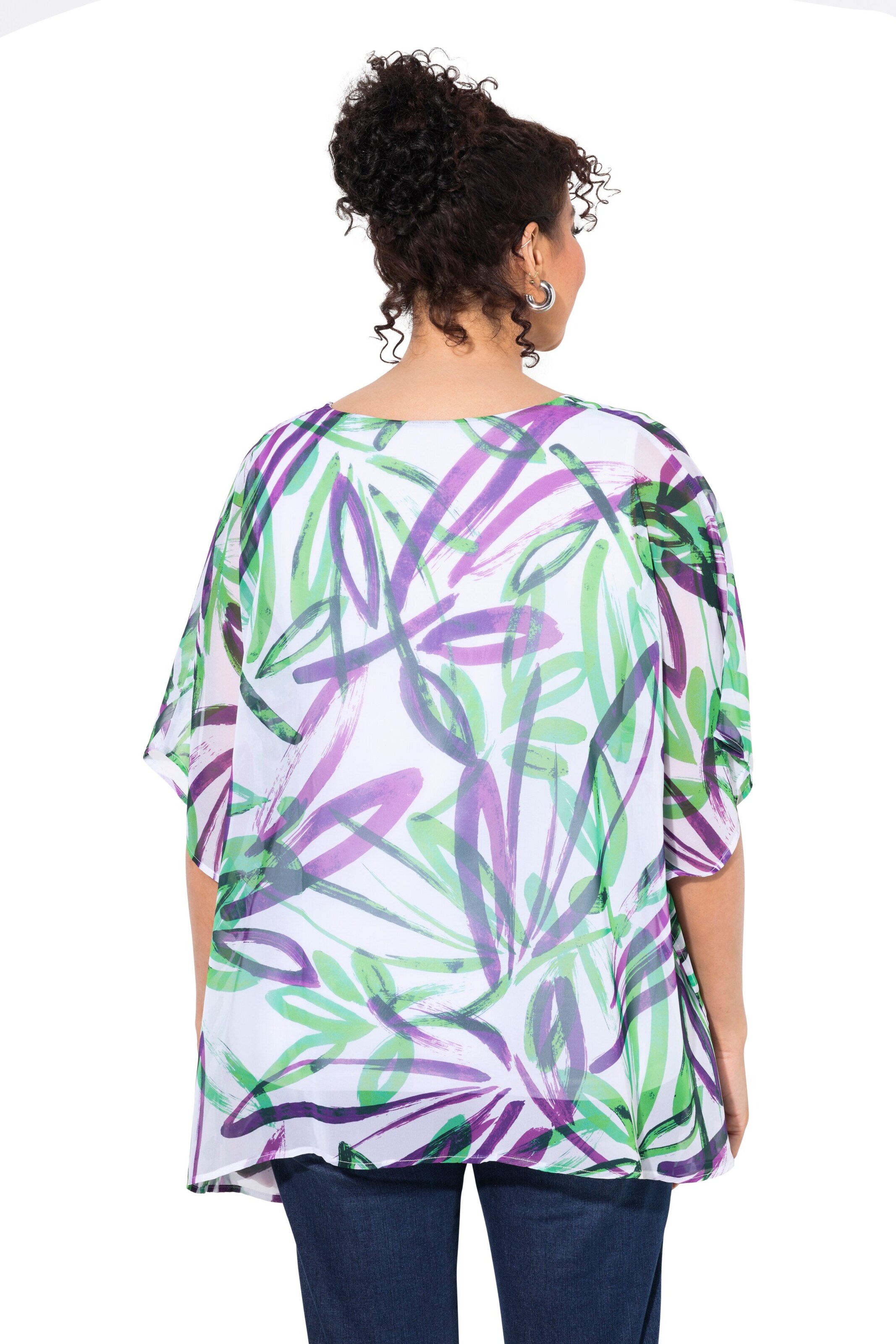 Tunique Ulla Popken en vert