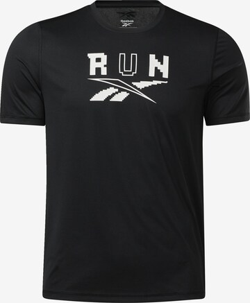 Reebok Funktionsshirt in Schwarz