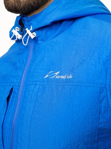 saved lab Athletic Jacket in Blue