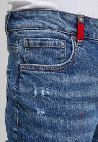 2Y Premium Slimfit Jeans 'Julio' in Blau