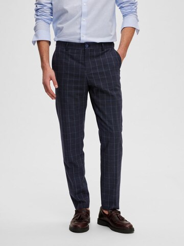 SELECTED HOMME Skinny Pants in Blue: front