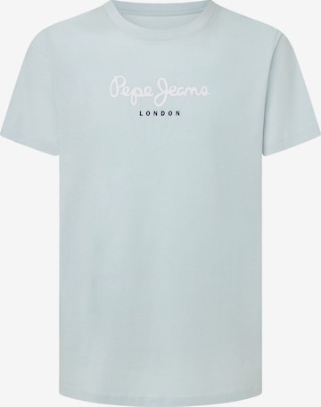 Pepe Jeans T-shirt 'EGGO' i blå: framsida