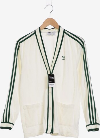 ADIDAS ORIGINALS Sweater & Cardigan in XS in White: front